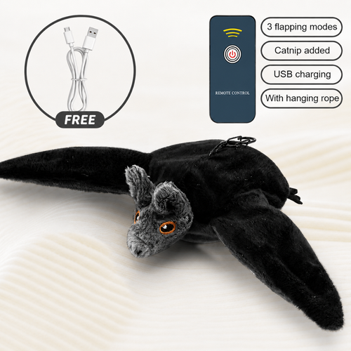 WildWhisker™ Fliegendes Fledermaus Spielzeug