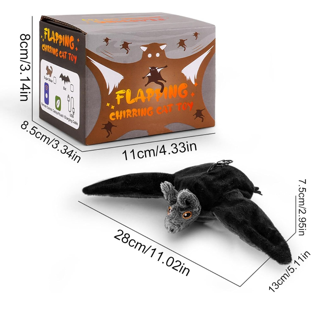 WildWhisker™ Fliegendes Fledermaus Spielzeug